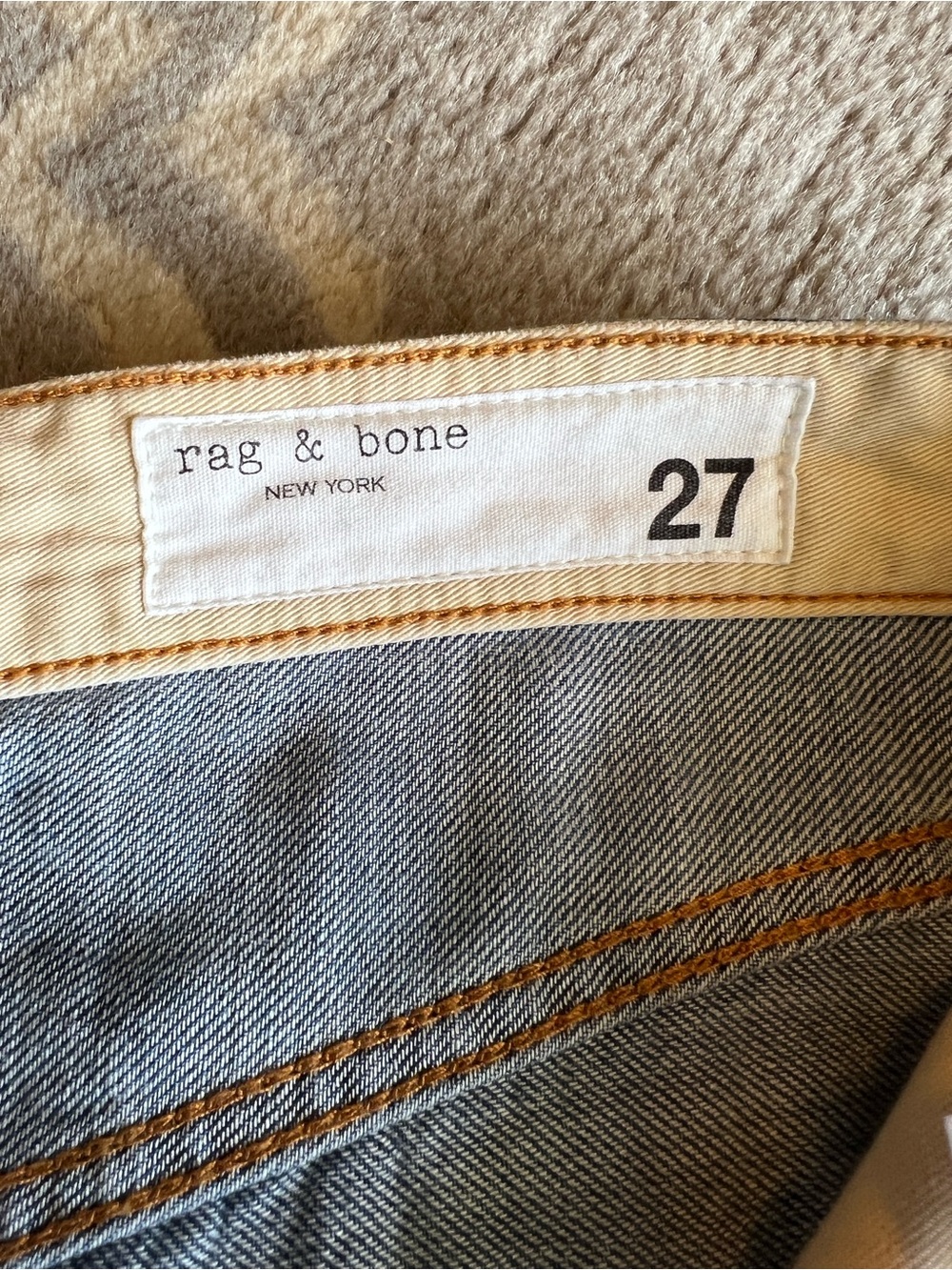 Rag & Bone Women’s Featherweight Logan Wide Leg Jeans Size 27 - Clover - Picture 3 of 10